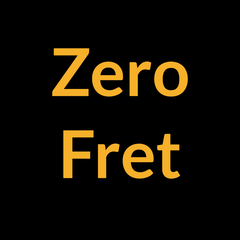 The Zero Fret logo